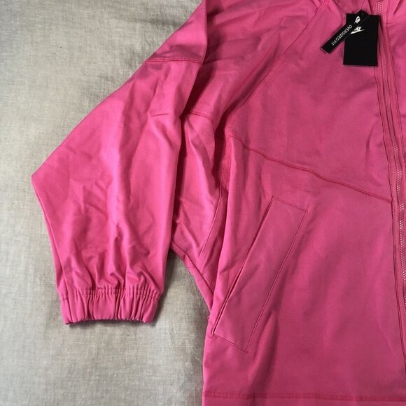 NWT. Nike Full Zip Pink Jacket Oversized Fit Womens Sizes New With Tags. Size XL - Picture 4 of 11